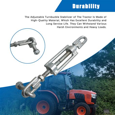 Aftermarket Adjustable Turnbuckle Stabilizer For Kubota Tractor L2501h