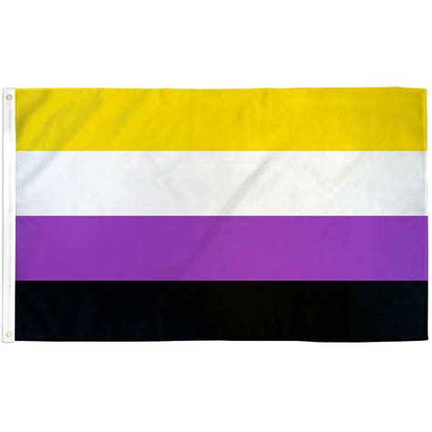 3x5 Non Binary Pride Flag Pride Basics