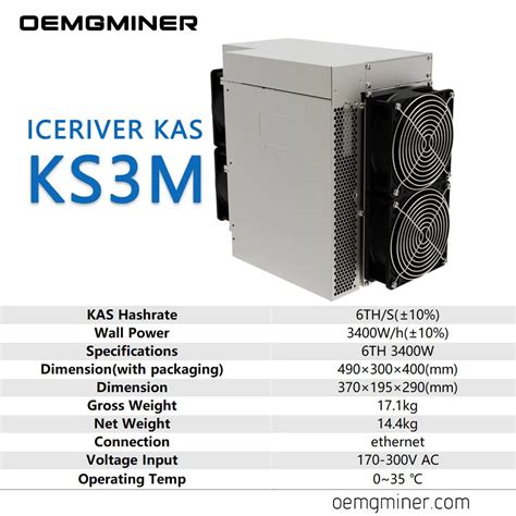Iceriver Kas Ks M Asic Miner Th W Kaspa Mining Machine