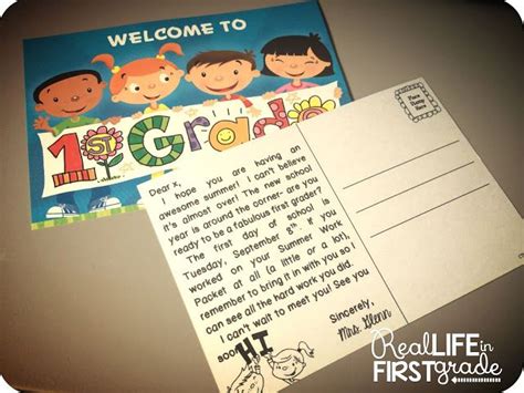 Super Quick And Neat Postcards For Students Welcome To School
