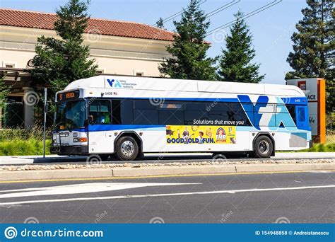 July 29 2019 Santa Clara Ca Usa Vta Santa Clara Valley Transport