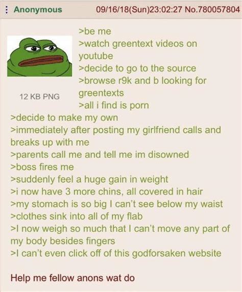 Anon Uses The Internet Rgreentext Greentext Stories Know Your Meme