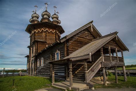 Wooden Architecture Nordic Countries Russian Wooden