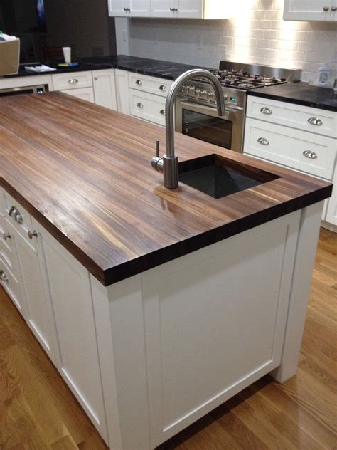 Prefinished Walnut Butcher Block Countertop Add Beauty And Value To