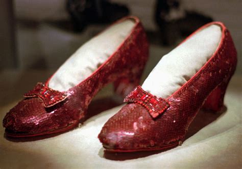 Click Your Heels Together Three Times Dorothys Ruby Slippers Come To