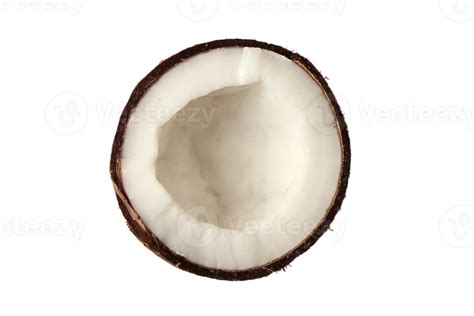 Half Coconut Isolated On A Transparent Background 21346785 Png