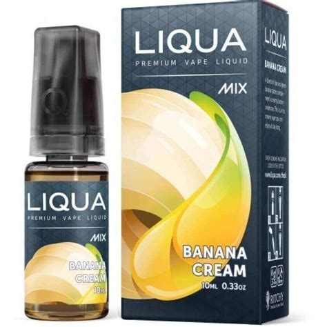 banana cream liqua mix e liquid 10ml