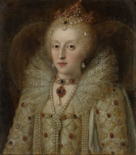 Portrait Of Elizabeth I Queen Of England Elizabeth I Queen Of