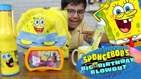 🏝️ Spongebobs Big Birthday Blow Out 🎉 Big Surprise Ts Belikespongebob