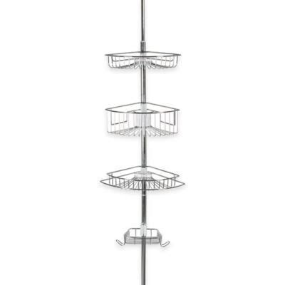 Discover bathroom storage & organization on amazon.com at a great price. Adjustable 3-Tier Tension Pole Shower Caddy ...