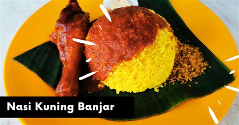 Dia biasa melakukannya, makan nasi lemak. Nasi Kuning Banjar, Inanam Capital, Kota Kinabalu, Sabah ...