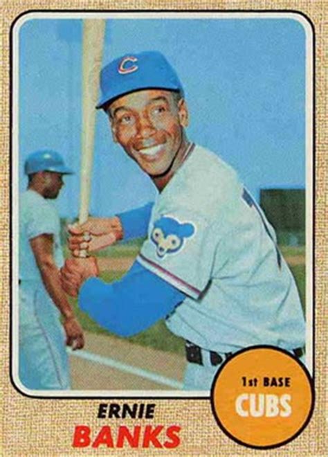 Check spelling or type a new query. 1968 Topps Ernie Banks #355 Baseball Card Value Price Guide