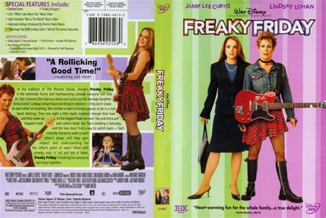 Freaky Friday Usa R1 Scan Movie Dvd Scanned Covers 7freaky Friday