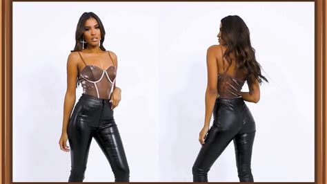 Leather Jeans And Shiny Bodysuits Relax 348 Youtube
