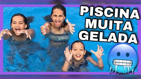 Piscina Congelada 🥶 Desafio Da Piscina 3 Irmãs Demais Kids Fun
