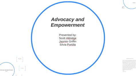 Advocacy And Empowerment By