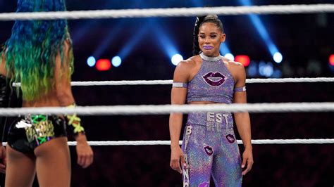 Sasha Banks Vs Bianca Belair Smackdown Womens Championship Match