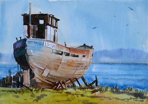 Fishing Boat Paintings