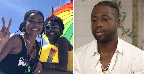 Not only did the book hit the nyt. Dwyane Wade on Son's Pride March: We 'Support Each Other'