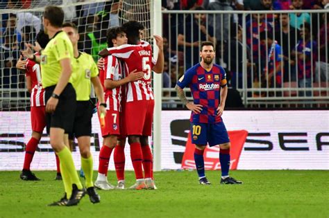 Lionel Messi Scores 700th Goal But Barcelona’s La Liga Title Bid Hit With 2 2 Atletico Madrid