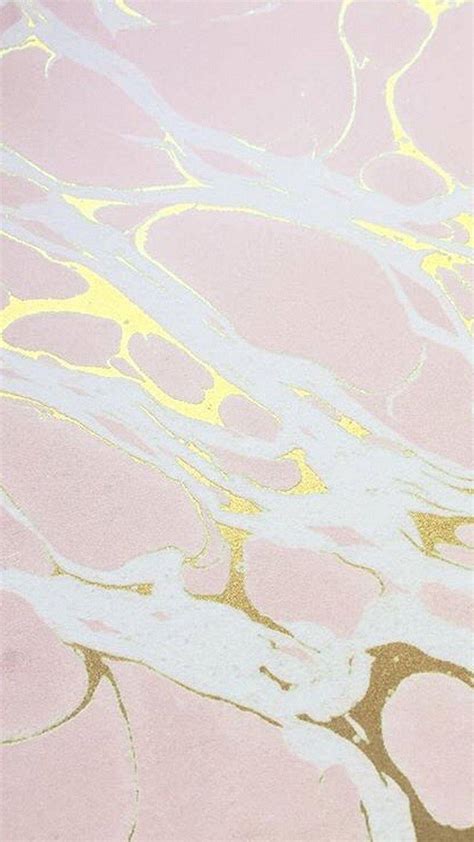 Download Bright Pink White Gold Marble Wallpaper
