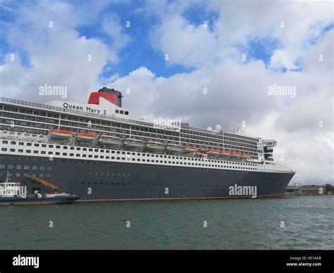 The Iconic Ocean Liner Queen Mary 2 One Of The Three Queens