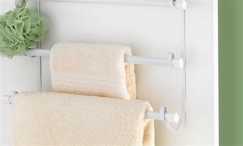 3 Tier Over The Door Towel Rack Groupon Goods