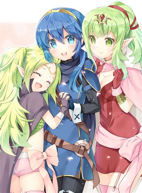 Lucina Tiki And Nowi Fire Emblem And 2 More Drawn By Miwabesakura