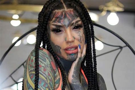 Tattoo Artist Inked Face And Eyeballs Says Some People Think She S