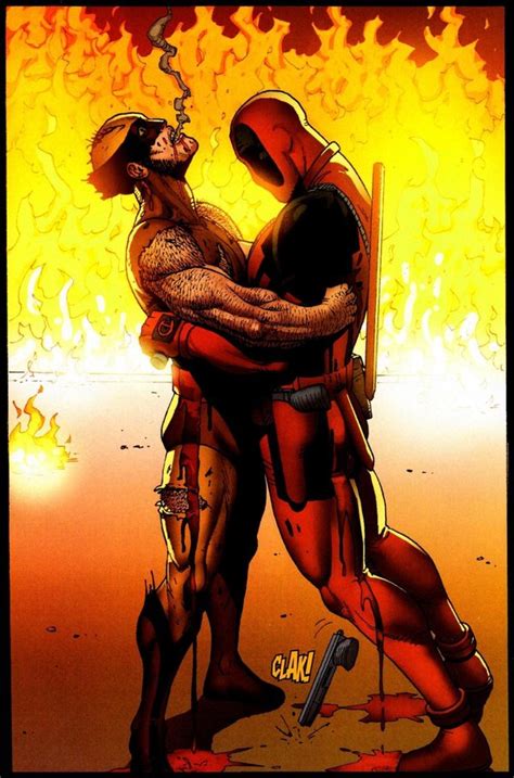 Imagen Wolverine Vs Deadpool By Samzig Marvel Wiki