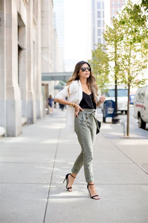 7 ways to wear paper bag waist pants life with mar