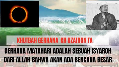 Khutbah gerhana matahari - YouTube