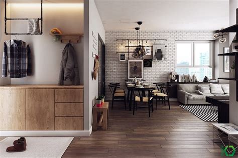 Открыть страницу «nordic interior design» на facebook. A Charming Nordic Apartment Interior Design by Koj Design