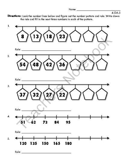 Number Patterns Worksheets Pdf Grade 2 Worksheetpedia