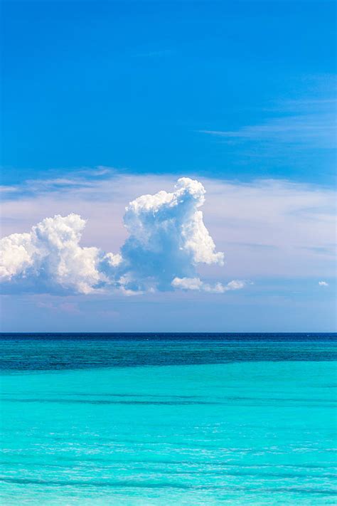 Clouds Over The Caribbean Photograph By Jeff Pitt Fine Art America