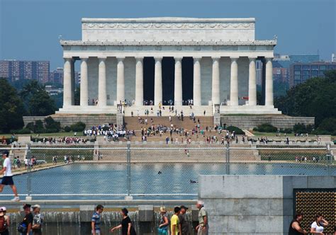 Lincoln Memorial Across The Reflecting Pool From The World Flickr