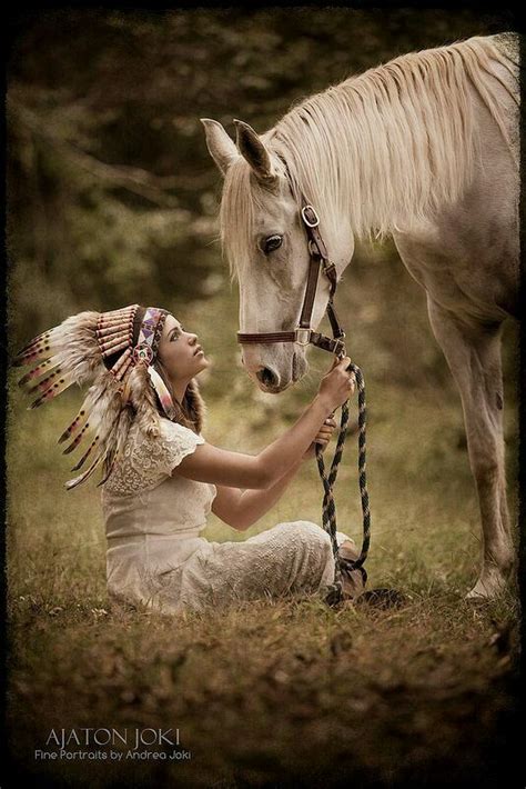 Indian Girl And Horse ﻿ Horses Indian Horses Horse Girl Photography