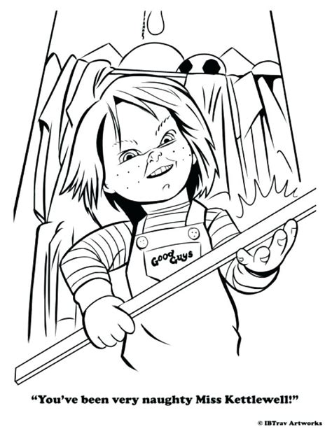 Horror Movie Coloring Pages At Getdrawings Free Download