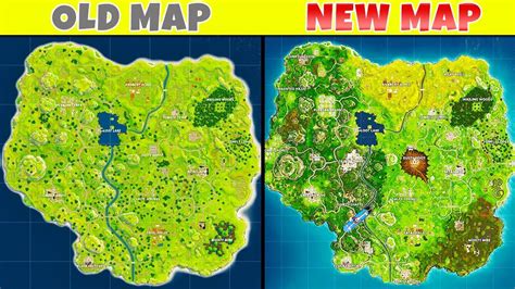 10 Biggest Map Changes In Fortnite Chaos Youtube