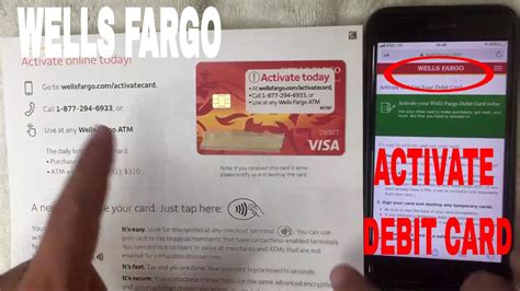 To make your wells fargo credit card payment online click the green online payment button below to login, register, view your statement or manage your. How To Activate Wells Fargo Debit Card 🔴 - YouTube
