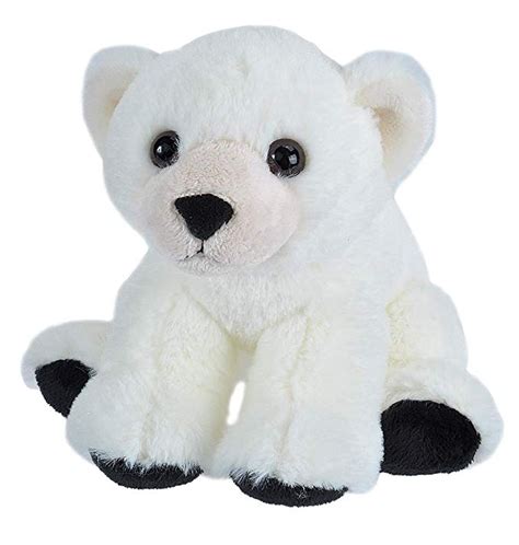 Wild Republic Polar Bear Baby Plush Stuffed Animal Plush