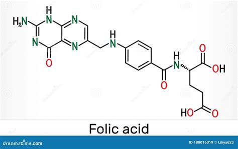 Folinic Acid Leucovorin Drug Molecule Used As Adjuvant During Cancer