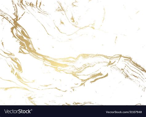 White And Gold Marble Pattern Royalty Free Vector Image
