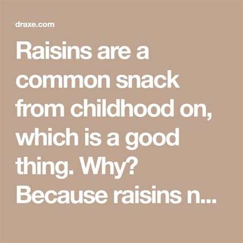 Are Raisins Good For You 5 Surprising Benefits Dr Axe Raisin Nutrition Snacks