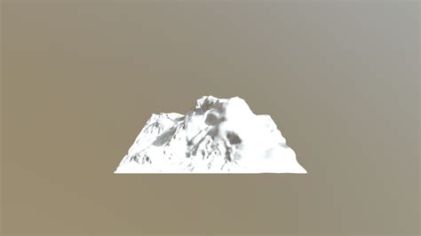 Mountain 3d Model By Filipbrajer007 2086ba0 Sketchfab