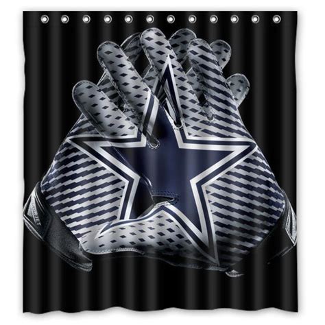 Show your team spirit in a dallas cowboys robe. Cowboys Shower Curtains, Dallas Cowboys Shower Curtain ...