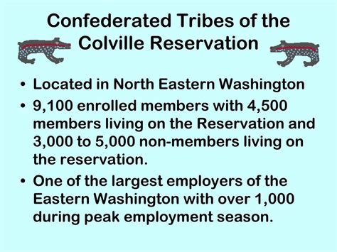 Ppt Colville Confederated Tribes Powerpoint Presentation Free
