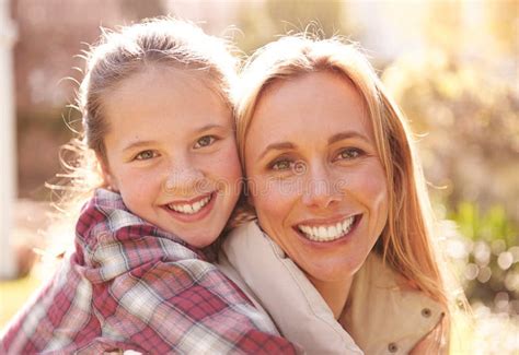 They Share A Special Bond A Happy Mother And Daughter Spending Time Together Outdoors Stock