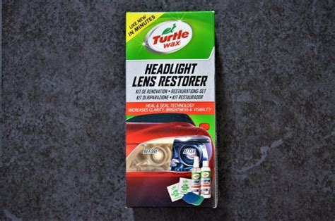 Turtle Wax Headlight Lens Restorer Kit Blog Review Webloganycar