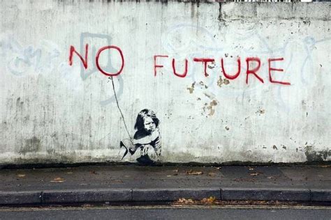 Banksy No Future